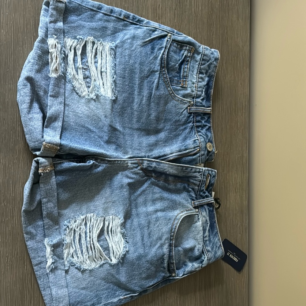 Forever 21 denim shorts